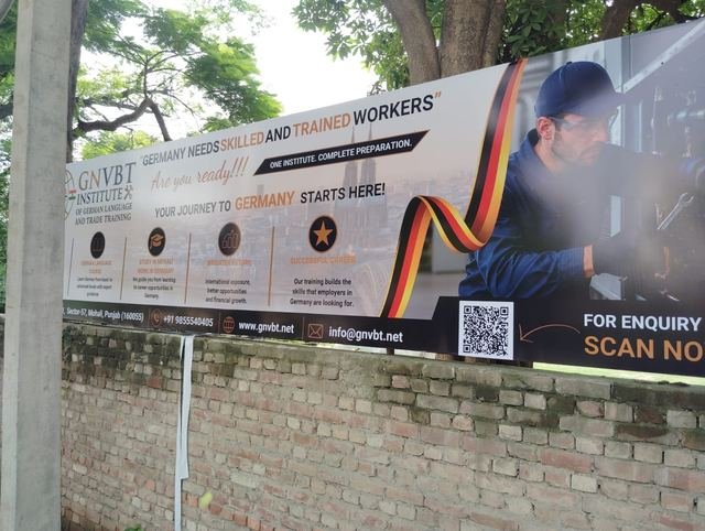 Flex Hoarding Board made by Chanda Printers