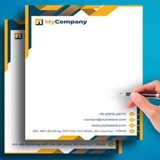 Letterheads made by Chanda Printers