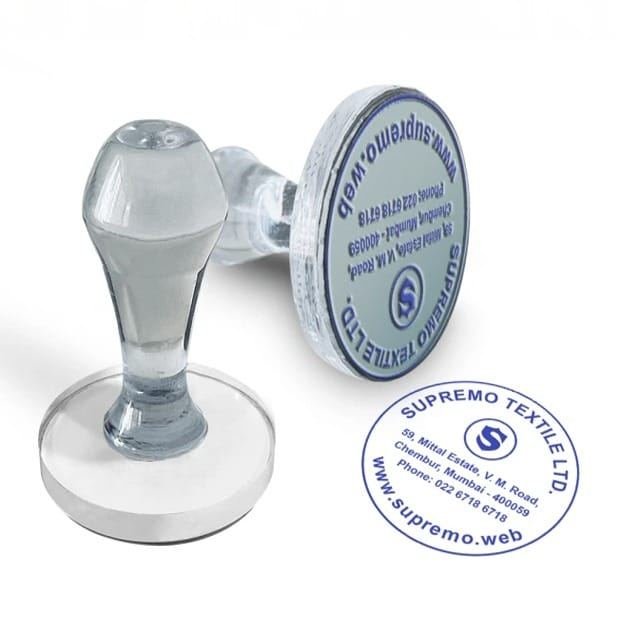 Rubber Stamp made by Chanda Printers