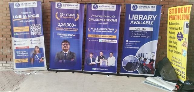Standee Set made by Chanda Printers